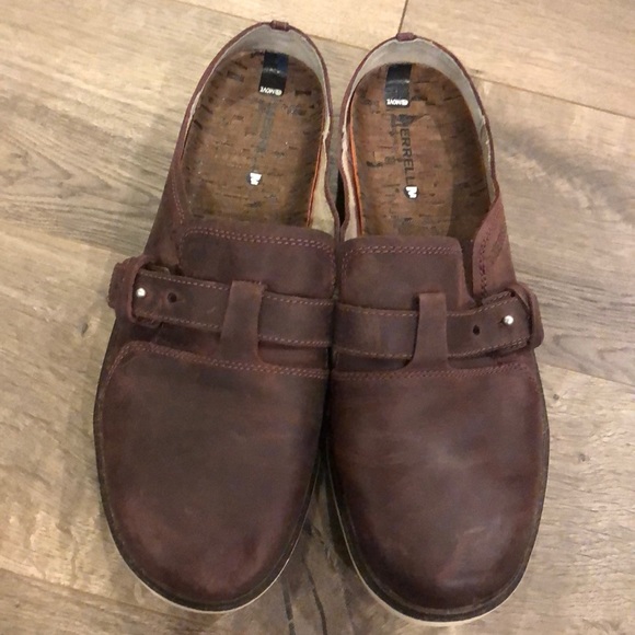 Merrell Select Fresh Slip On Clog Size 9M Leather - Picture 2 of 6